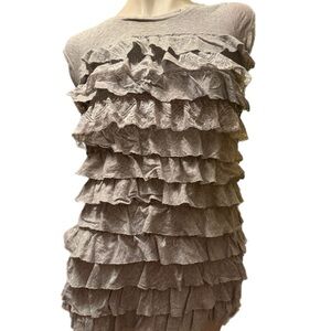 Cherokee Heather Gray Top